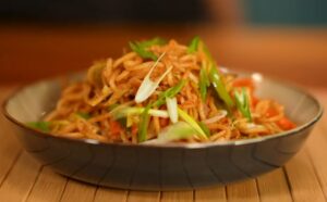 Easy Veg Chowmein Recipe in Philips OneChef